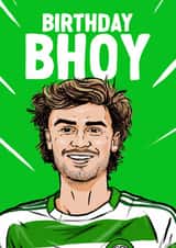 Celtic Birthday Card - For Him - Birthday Bhoy created by ZB CREATIVE
