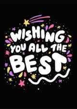 Shooting Star - Wishing You All The Best Card created by DefinitelyJenny Illustration