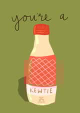 Cute Anniversary Card - Kewpie Mayo - Kewtie created by @JessRoseDraws