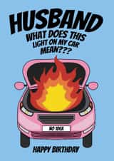 Funny Birthday Card - For Husband - Car Problem Help created by @Cupsie's Creations