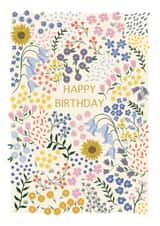 Pretty Birthday Card - Ditsy Florals - For Her created by Holly Hudson-Smith