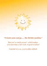 Sunshine card for a friend created by preeta varkey