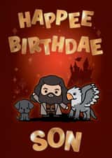Cute Birthday Card - For Son - Harry Potter created by Cardology