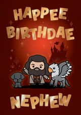 Cute Birthday Card - For Nephew - Harry Potter created by Cardology