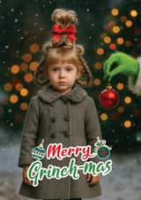 Cute Christmas Card - Cindy-Lou Who - The Grinch created by ShortRound888
