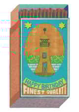 Arty Birthday Card - Match Box - Lighthouse created by OBJECTABLES