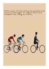 Funny Birthday/Just Because Card - Cycling - E-Bike created by Not at all Jack