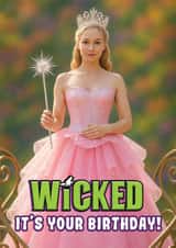Pretty Birthday Card - Wicked - Glinda created by ShortRound888