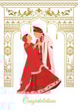 North Indian Wedding Greeting Card - Punjabi Wedding Greeting Card created by SKAA