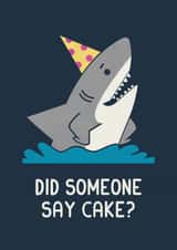 Hungry Shark Birthday Cark created by Teo Zirinis