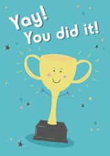 Yay! You Did it! Congratulations Card created by Lindsey Fairbairn