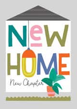 Classic New Home Card - New Chapter - Plant created by Laura Darrington Design Ltd.