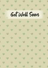 Cute classic get well soon card created by GScribbles