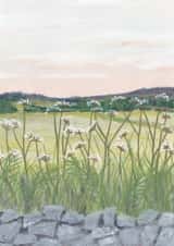 Arty Just Because Card - Countryside Sunset created by Joy Jen Studio