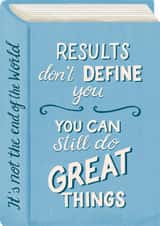Encouragement Exams Card - Results Don't Define You created by Silky Rose Design