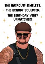 Funny Birthday Card - Ibiza Final Boss - TikTok created by Swish & Scribble