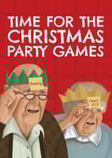 Funny Christmas Card - Party Games - Guess Who created by AbiGoLucky