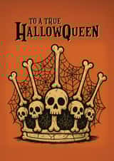 Spooky Halloween Card for that Friend or Partner that loves the scariest holiday created by Liss Doodles