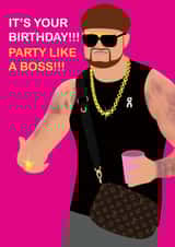 This iconic design is of the Ibiza Final Boss!!! created by Paul Jones