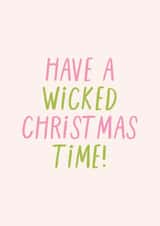 Fun Christmas Card - Wicked created by KATIE S
