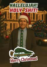 Funny Christmas Card - National Lampoon's Christmas Vacation - Clark Griswold created by ShortRound888