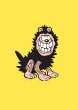 Fun Birthday Card - Beano - Gnasher created by Hype Associates