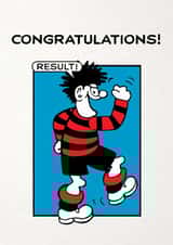 Fun Congratulations Card - Dennis The Menace - Result! created by Hype Associates
