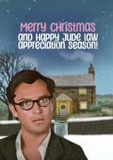 Funny Christmas Card - Jude Law Appreciation Season - The Holiday created by I Draw Stuff