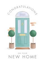 Classic New Home Card - 2025 - Door created by The Cake Thief