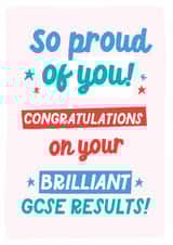 Classic Congratulations Card - GCSE Results created by Percy & Pearl