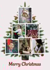 Personalised Christmas Photo Card created by Paul Stevens - Christmas Card for Friends and Family – Photo Card – Christmas Tree