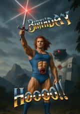 Funny Birthday Card - Thundercats - Lion-O created by ShortRound888