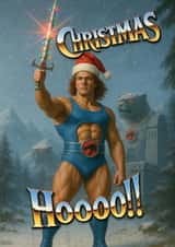 Funny Christmas Card - Thundercats - Lion-O created by ShortRound888