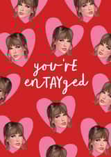 Funny Engagement Card - Taylor Swift created by AbiGoLucky