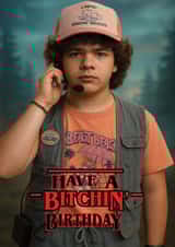 Funny Birthday Card - Dustin - Stranger Things created by ShortRound888