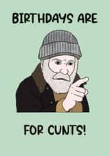 Farmer Jim from Brassic Funny Birthday Card created by Little Spoon