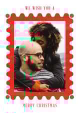 Personalised Christmas Photo Card created by Carrie ONeal - Classic Christmas Card - Stamp Frame