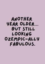 Have a jab! Funny and cheeky birthday card. created by Happy Dollop