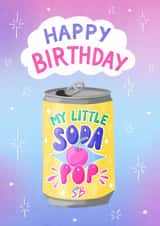 Pretty Birthday Card - Soda Pop - K-Pop Demon Hunters created by Silky Rose Design