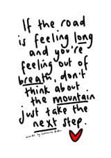 Thoughtful poem card for anyone needing some encouragement created by Words by Catherine Prutton