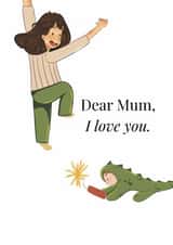 Funny Card For Mums created by With Love Laxmi