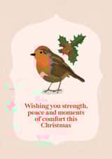 Classic Christmas Card - Strength And Peace created by Sweetlove Press