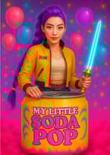 Fun Birthday Card - Rumi - K-Pop Demon Hunters created by Kerrylovescards