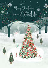 Christmas Card - From The Cotswolds created by Rebecca Prinn