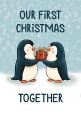 Our first Christmas festive card created by Scrambled Meg Designs 