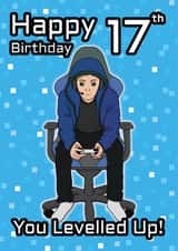 Fun Birthday Card - 17th - Gaming created by @Cupsie's Creations