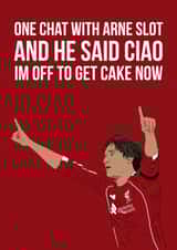 Federico Chiesa Liverpool FC themed birthday card created by DanAllen20