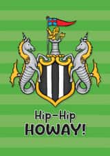 Newcastle United Football Card created by Sam Birch