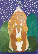 Squirrel Christmas Star created by Madeleine Groves