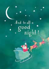 Classic Christmas Card - To All A Good Night created by Ohh Deer